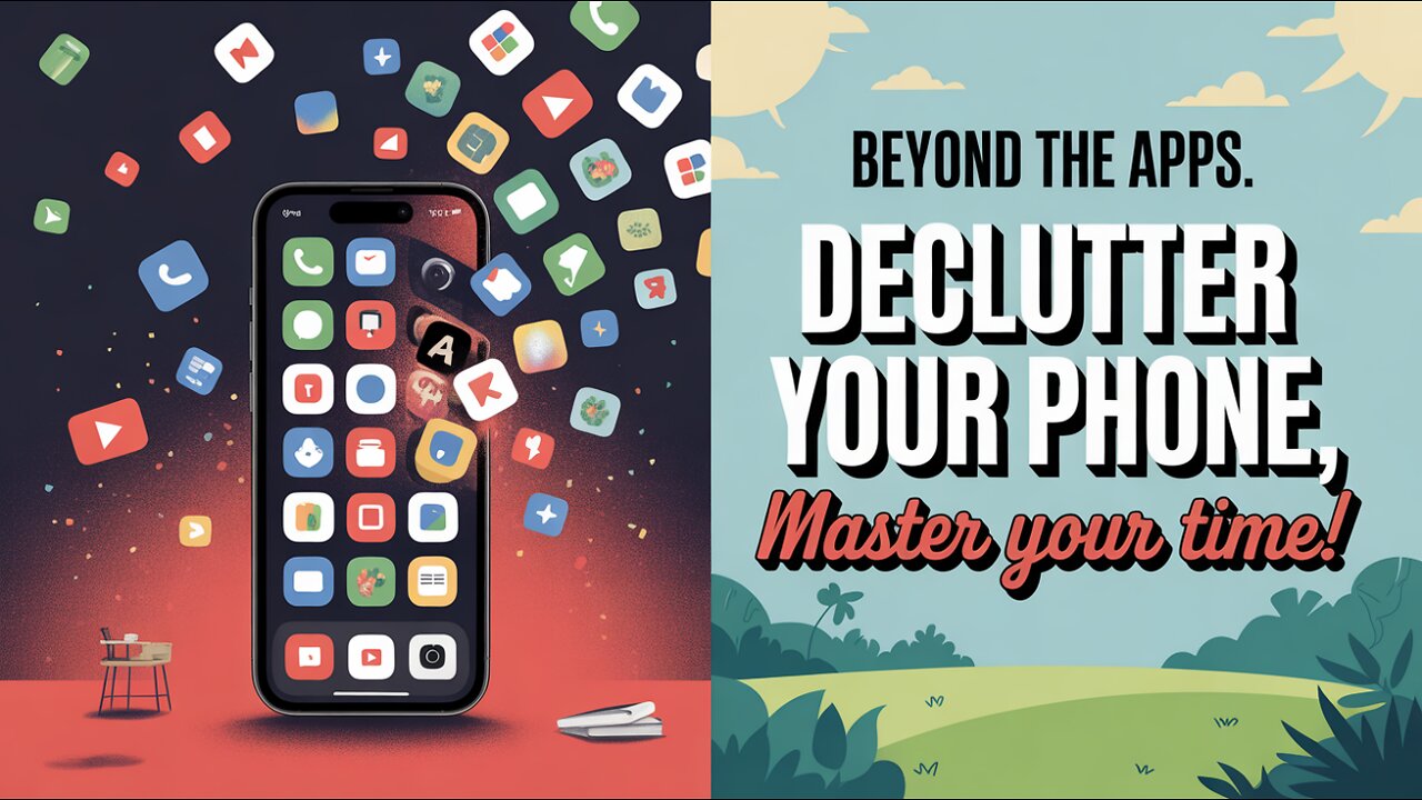 Beyond the Apps: Declutter Your Phone, Master Your Time! #declutteryourlife #phone #timemanagement