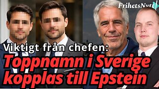 Viktigt från chefen: Nya Epstein-filer: svenska namn i nätverket
