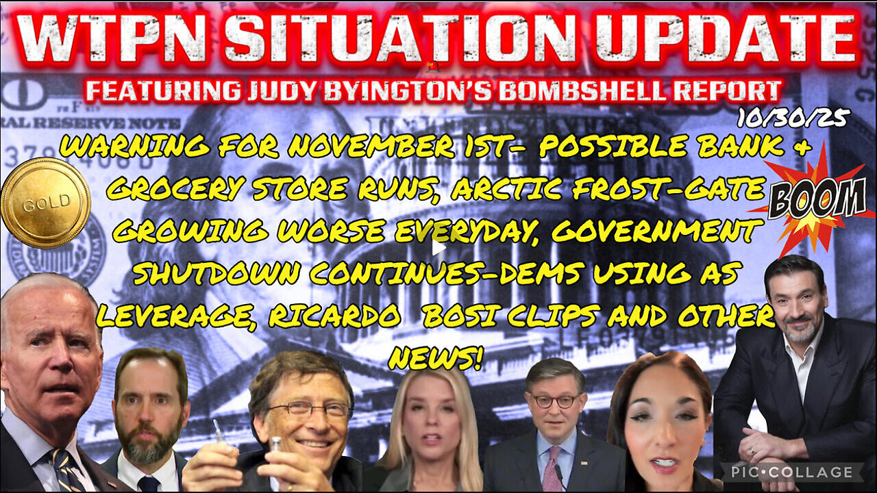 WTPN SITUATION UPDATE FEATURING RESTORED REPUBLIC 10/30/25