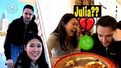 ExtraEmily and Arther Go Ice Skating and Fight For Julia in a Chaotic Mukbang