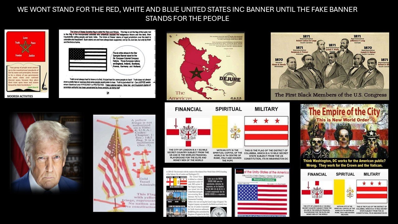 DOD GENERALS - DOES THE UNITED STATES INC FOREIGN PEDO CORPORATION FLAG STAND FOR FREEDOM?