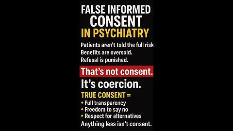 False informed consent