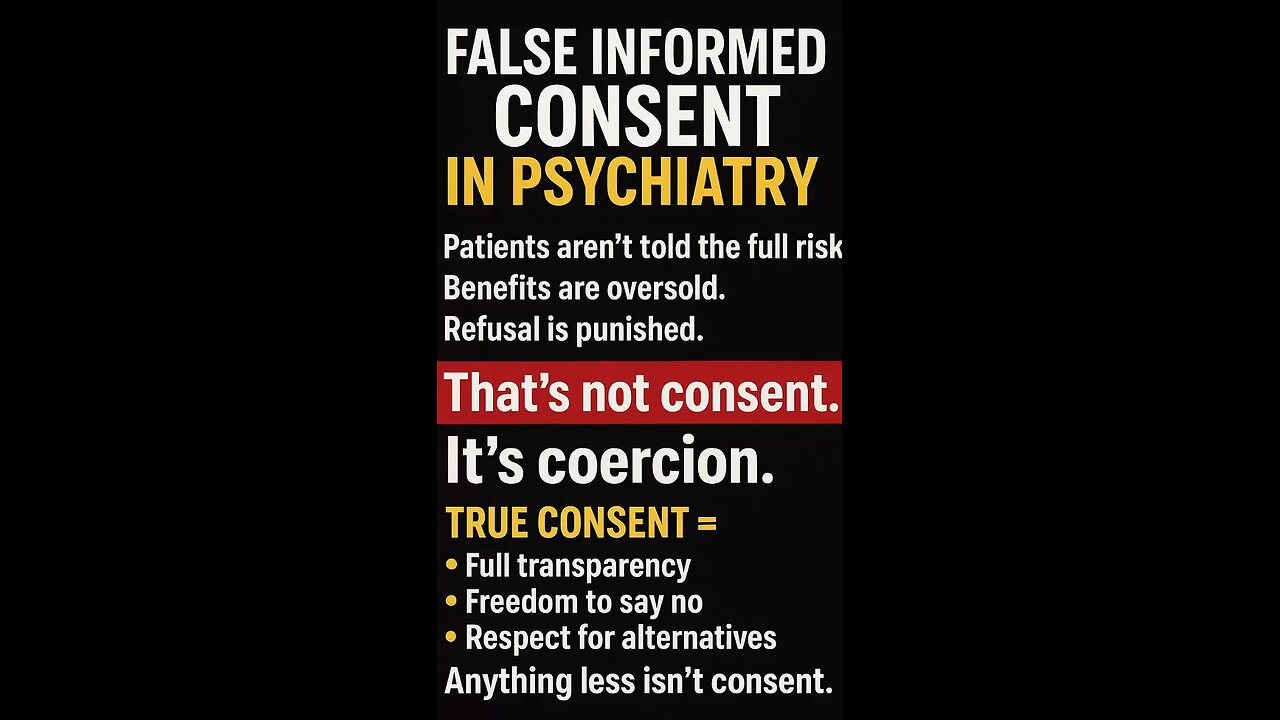 False informed consent