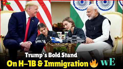 Trump Advocates Skilled Immigration Amid H-1B Visa & Birthright Citizenship Controversies - WorldEye