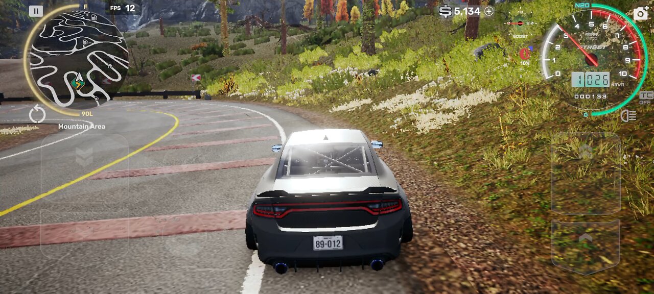 TYRE BRUST | DODGE CHARGER| CARXSTREET