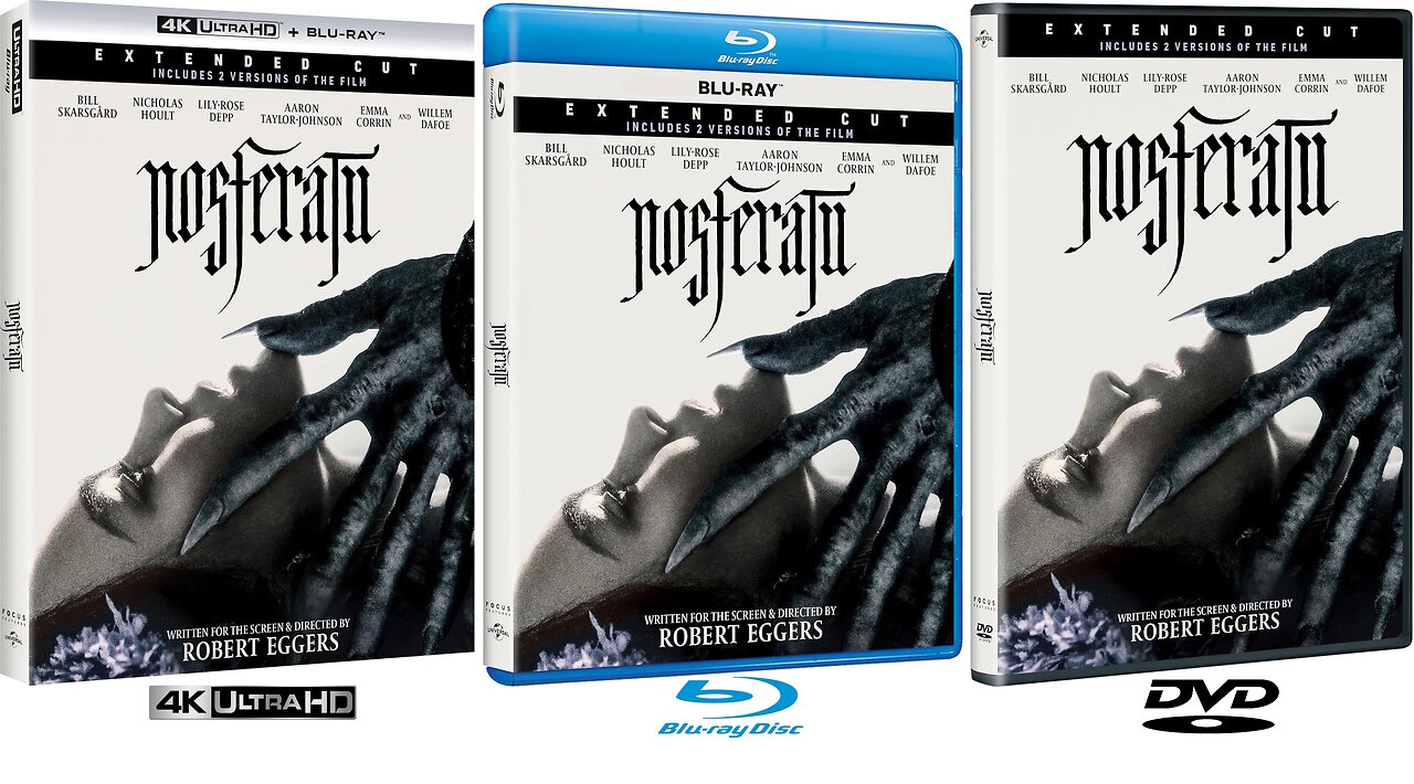 Nosferatu [4K UHD & Blu-ray & DVD] Directed by Roger Eggers