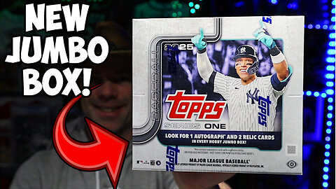 NEW 2025 TOPPS SERIES 1 JUMBO HOBBY BOX OPENING