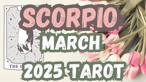 Scorpio ♏️ - Change to manifest! March 2025 Evolutionary tarot Reading #scorpio #march #tarot