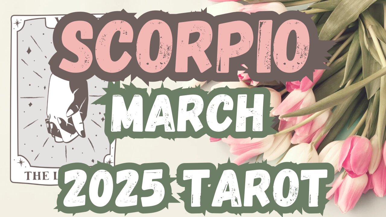 Scorpio ♏️ - Change to manifest! March 2025 Evolutionary tarot Reading #scorpio #march #tarot