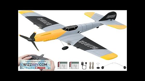 HAWK'S WORK 3 Channel RC Plane BF-109 Remote Control Airplane Ready Review