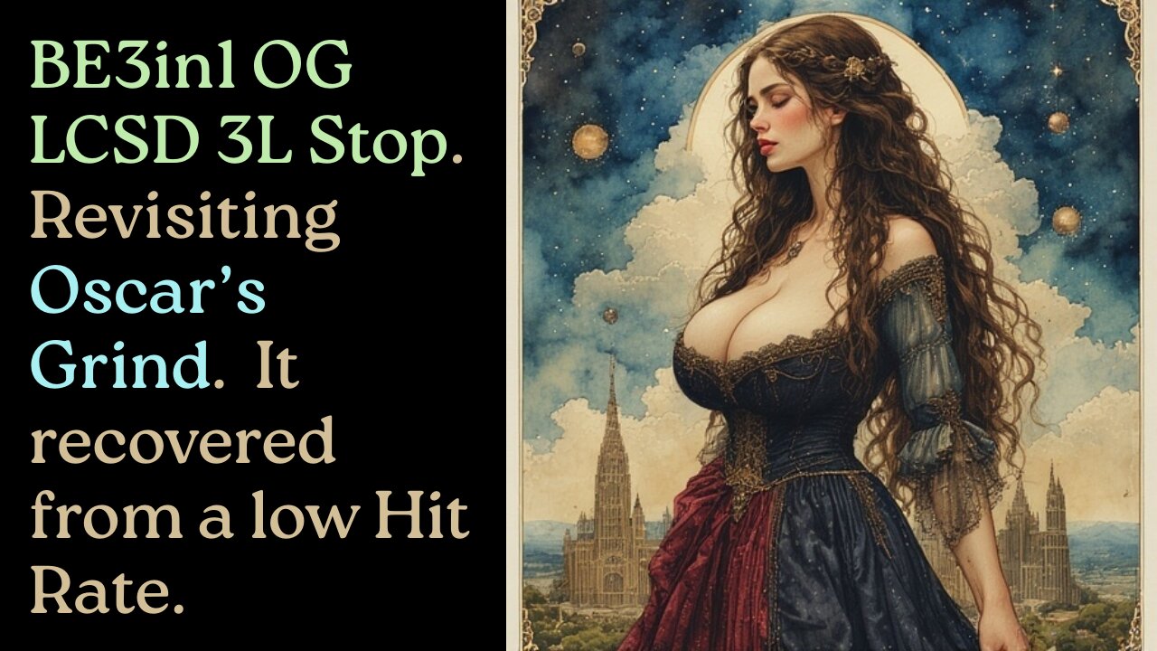 ASMR Baccarat - 18 units, 66 minutes, 46.9% HR, 293 unit drawdown, level 22 BE3in1 OG LCSD 3L Stop
