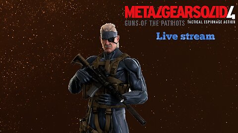 Metal Gear Solid 4: Guns of the Patriots (PS3) part 1