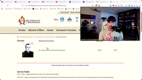 The Dahmer Coverup: PRIEST SODOMIZES OVER 200 DEAF BOYS