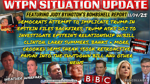 WTPN ~ Judy Byington ~ Situation Update ~ 11-14-25 ~ Trump Return ~ Restored Republic via a GCR