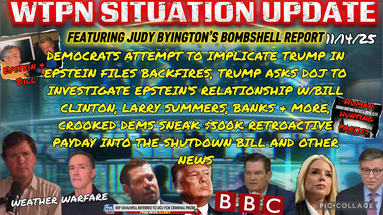 WTPN ~ Judy Byington ~ Situation Update ~ 11-14-25 ~ Trump Return ~ Restored Republic via a GCR