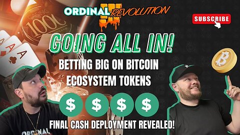 GOING ALL IN! (Betting Big On Bitcoin Ecosystem Token + Final Cash Deployment Revealed!)