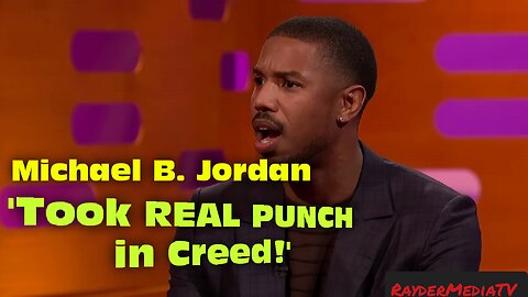 Michael B. Jordan Took REAL PUNCH in Creed! The Graham Norton Show | RayderMediaTV