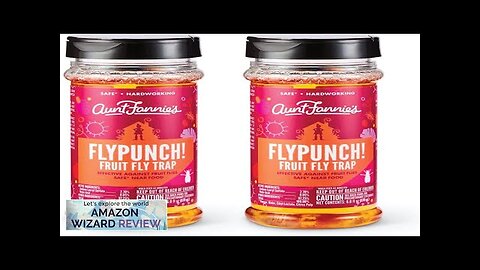 Aunt Fannie's FlyPunch Fruit Fly Trap (2 Pack): for Indoor and Kitchen Review