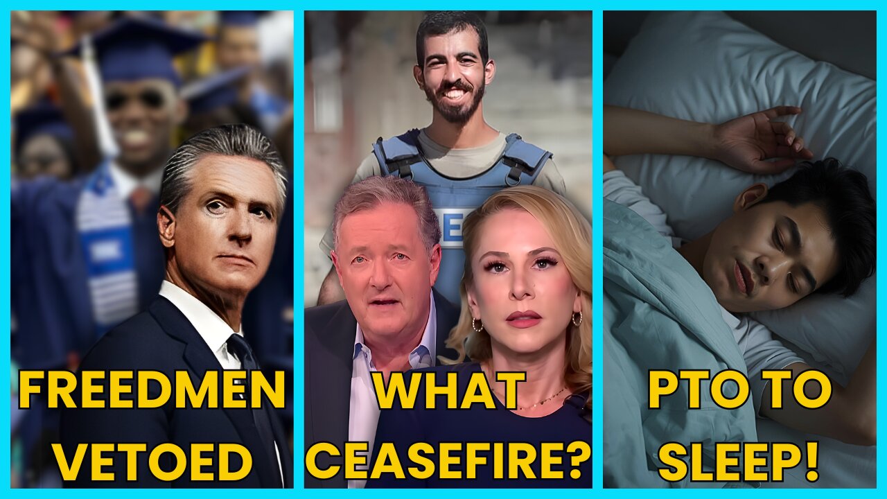Israel FAKES a Ceasefire, Blakeley Joins, Black Americans REJECTED in Cali, PTO to SLEEP in USA!
