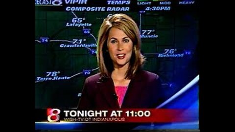 October 1, 2007 - Angela Buchman WISH Indianapolis Weather Bumper