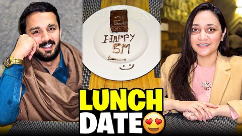 First Lunch Date after Shadi🙈Congratulations 5M Rajab's Family🙏🏻