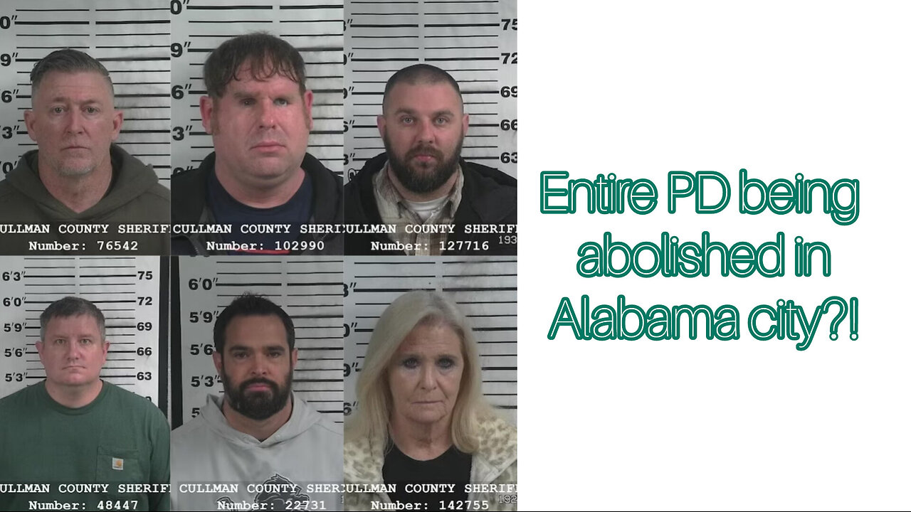 Entire PD might be abolished in a city in Alabama due to corruption