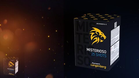 Misterioso - 25 Schots - Vuurwerk Cake