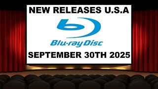 NEW Blu-ray Releases [SEPTEMBER 30TH 2025 | U.S.A]