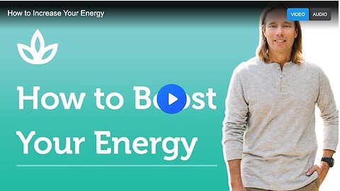 How to increase your Energy