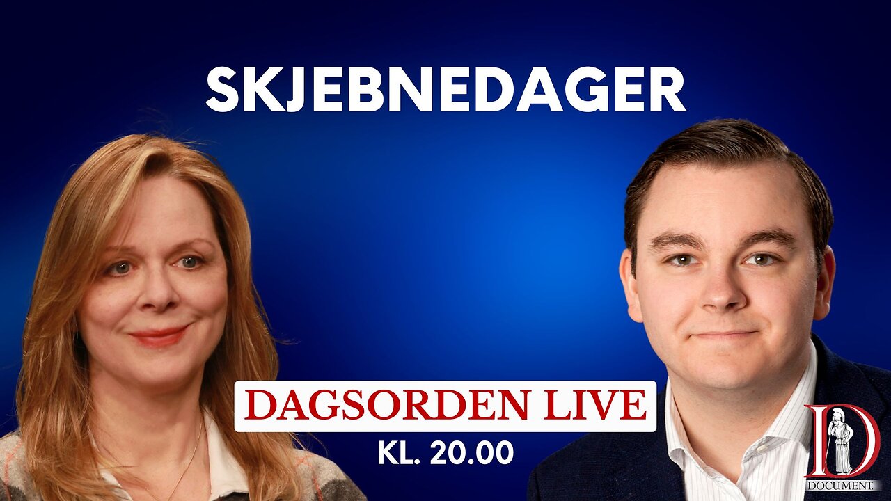 Skjebnedager | Dagsorden 24. oktober 2025