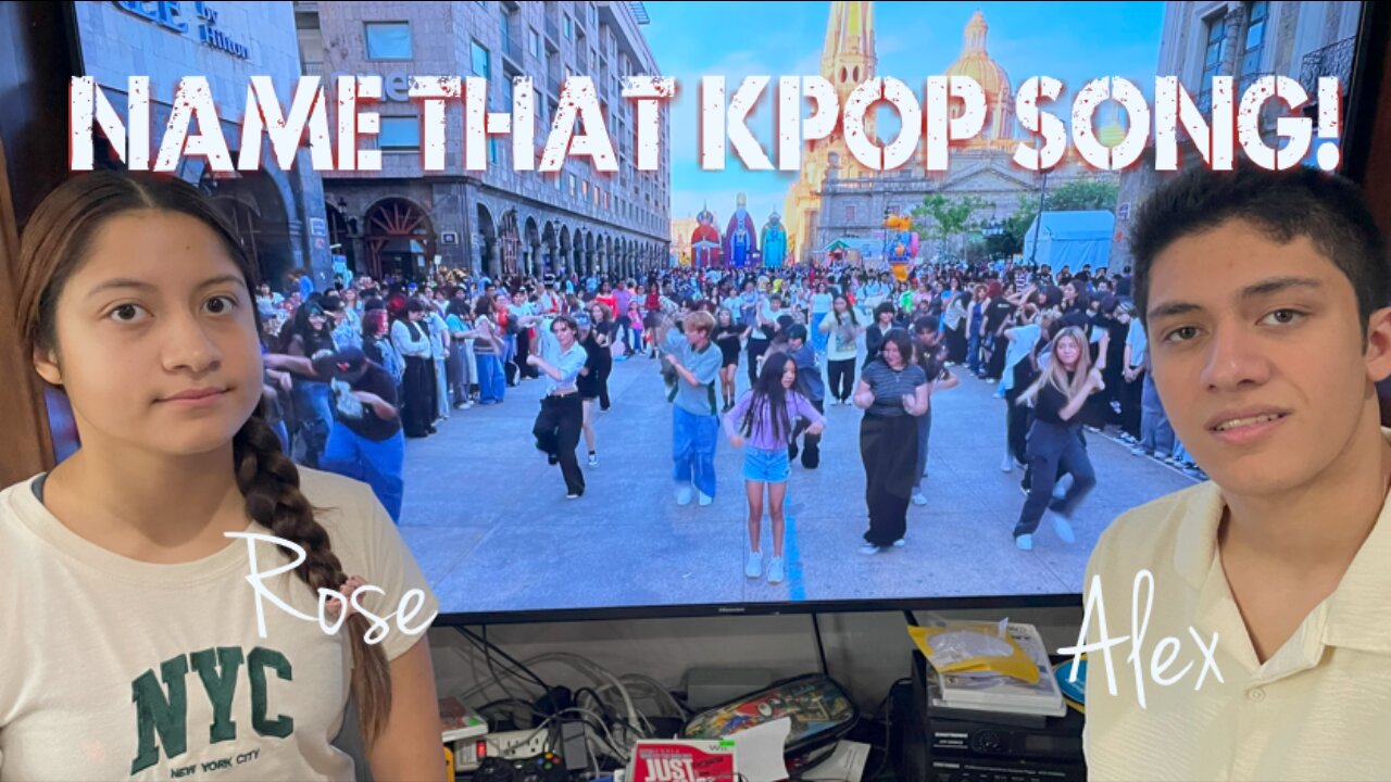 "Name That KPop Song!" Game Show with Alex and Rose