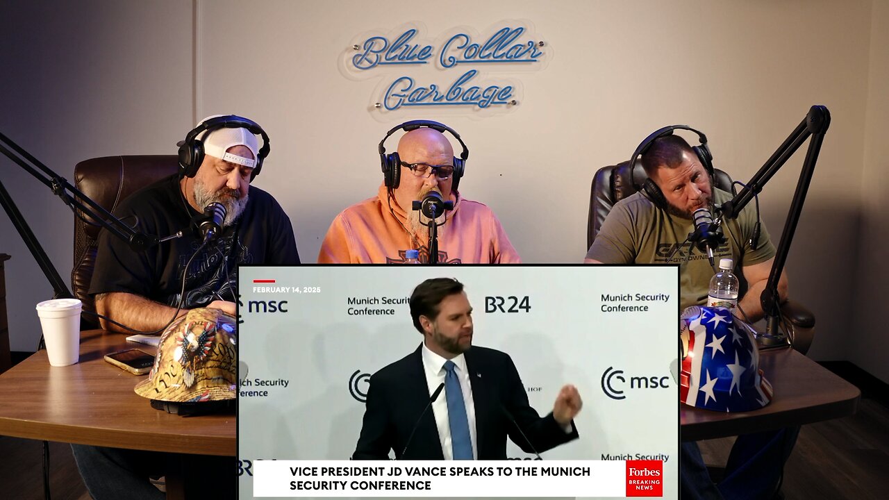 BCG #32 - JD Vance Visits Munich and Puts Steve To Sleep.