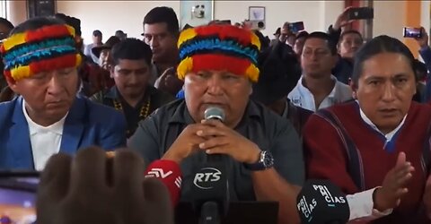ECUADOR. La CONAIE denuncia una brutal represión y el asesinato de un manifestante indígena