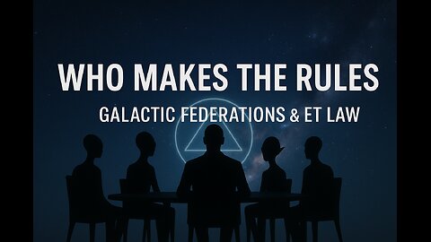 Who Governs the Galaxy? ET Species, Federations & Interplanetary Law