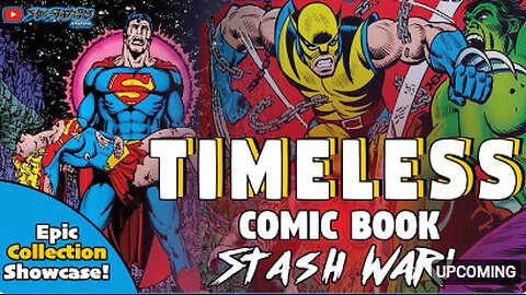 COMIC BOOK COLLECTION SHOWDOWN OF TIMELESS COMICS STASH WARS LIVE