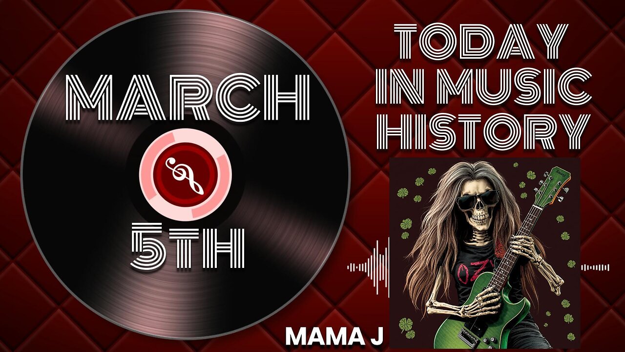 This day in Music History! March 5th (MTV, Reality, Heavy Music, Ozzy)