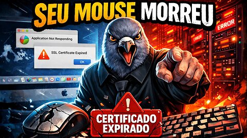 📰SEU MOUSE MORREU POR UM CERTIFICADO: a Logitech esqueceu o básico e travou o macOS