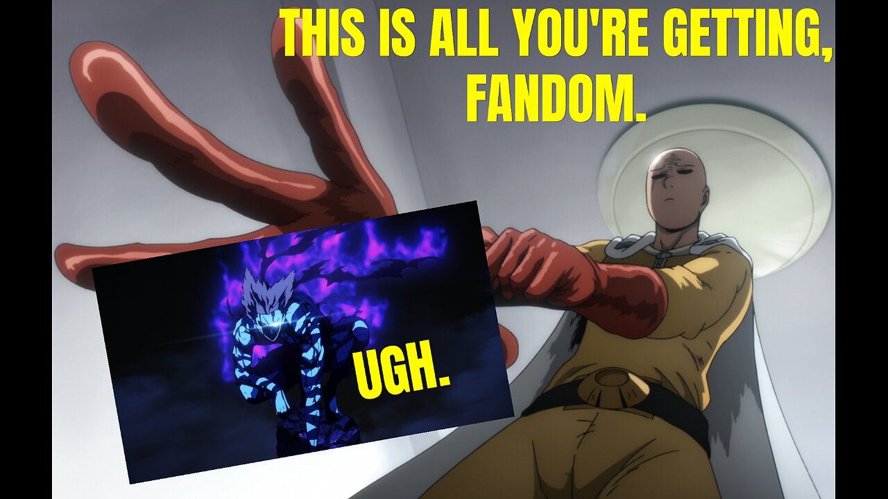 One Punch Man Is Not Getting Better. What We See Is All We're Getting.