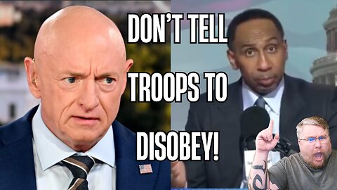 Stephen A. Smith GOES SCORCHED EARTH on Senator Mark Kelly