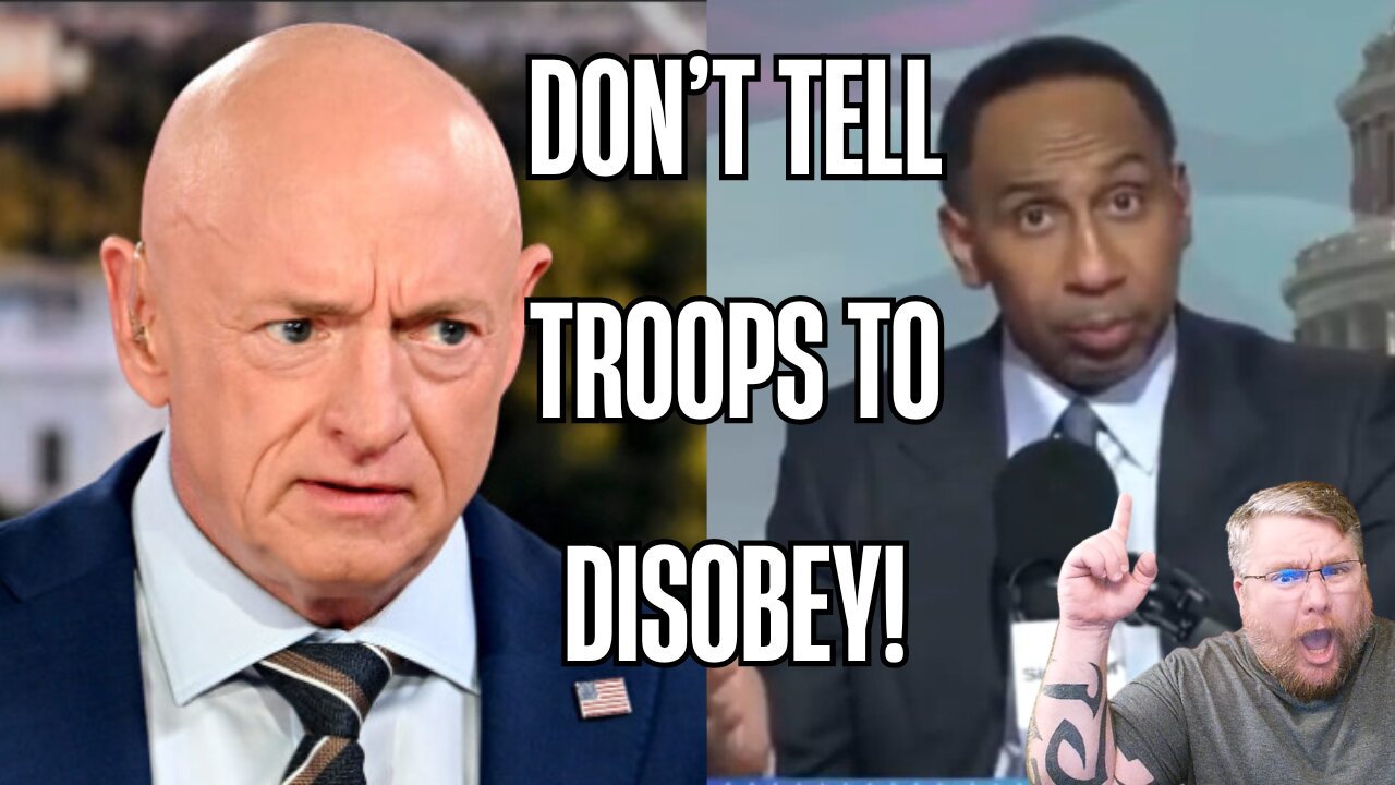Stephen A. Smith GOES SCORCHED EARTH on Senator Mark Kelly