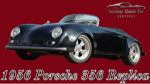 1956 Porsche 356 Speedster Replica 4-Speed Manual Subaru Turbocharged 2.0-Liter Flat 4