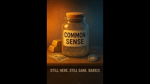 Common Sense: The Rarest Resource of 2025 😂🧠🔥🤷 ♂ ✝ It's More Complicated Than They Think.