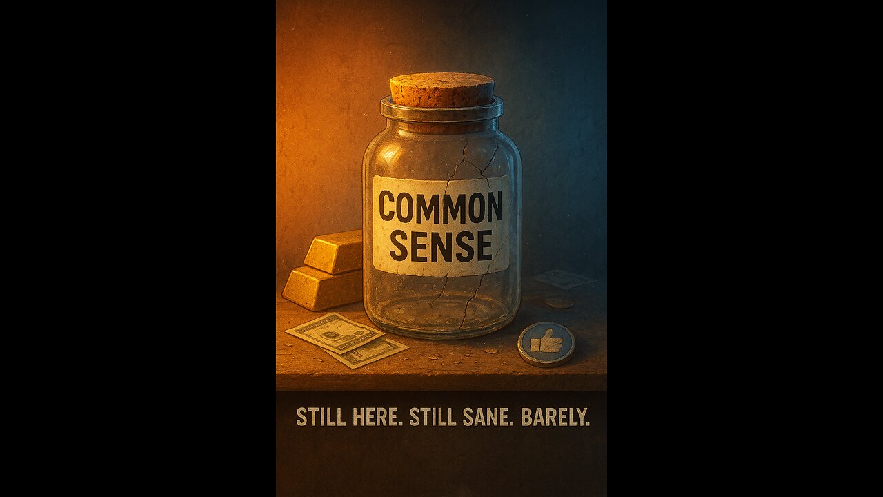 Common Sense: The Rarest Resource of 2025 😂🧠🔥🤷 ♂ ✝ It's More Complicated Than They Think.
