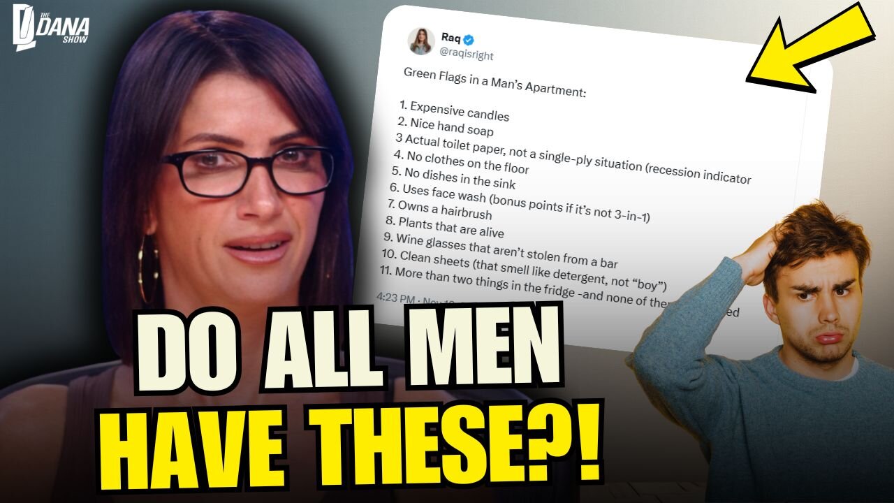 Dana Loesch Reacts To A Viral List of “Green Flags In A Man’s Apartment”