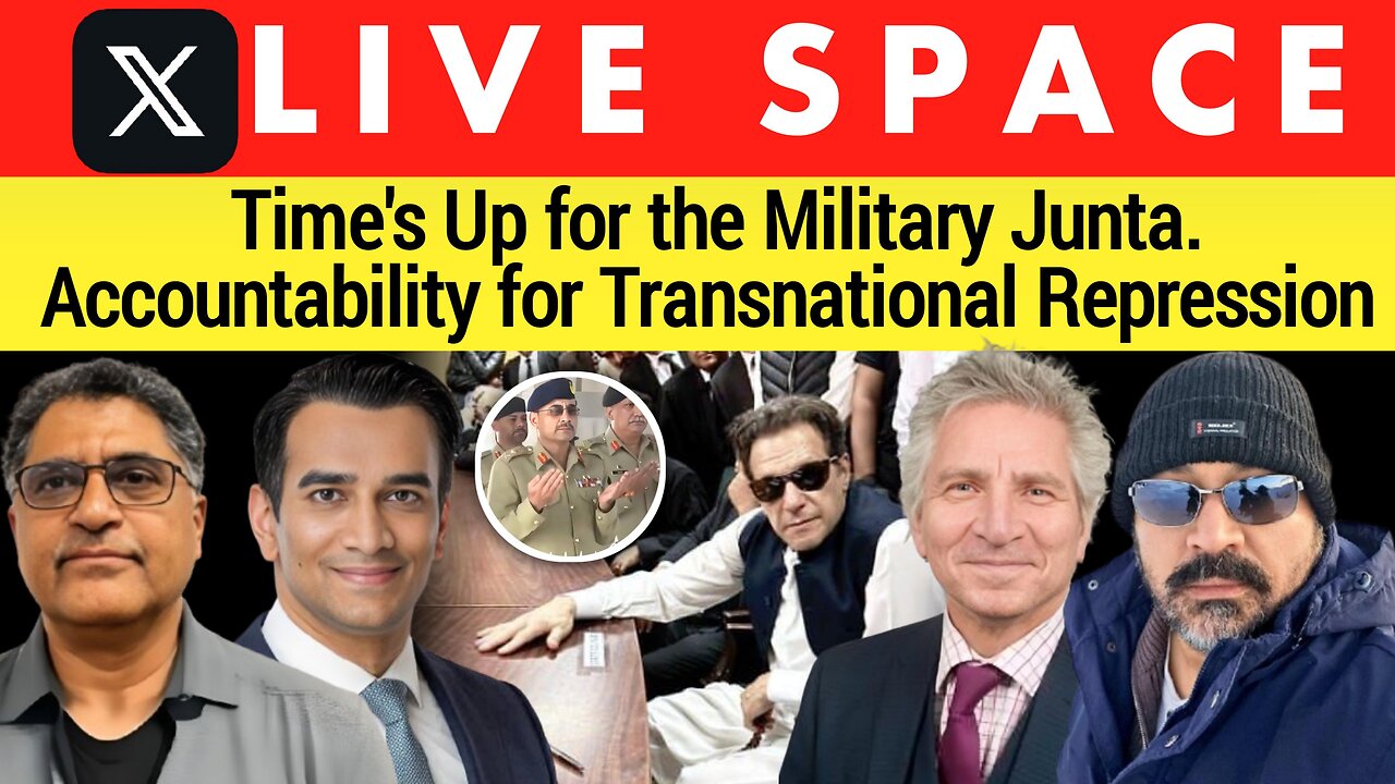 Time's Up for Military Junta | Accountability for Transnational Repression | X Space