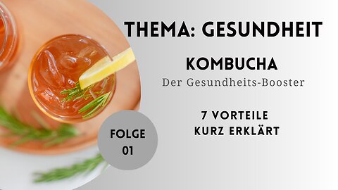 ✨ 7 Vorteile von Kombucha für deine Gesundheit! ✨