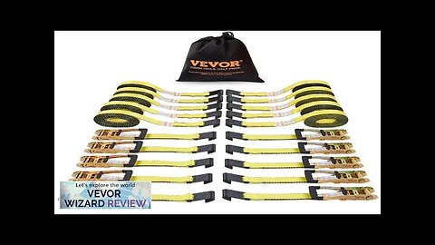 VEVOR Ratchet Tie Down Straps (10PK) 10000 lb Break Strength Endless Ratchet Review