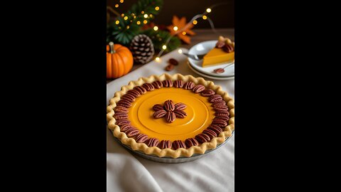 SUGAR FREE PUMPKIN PIE 🥧