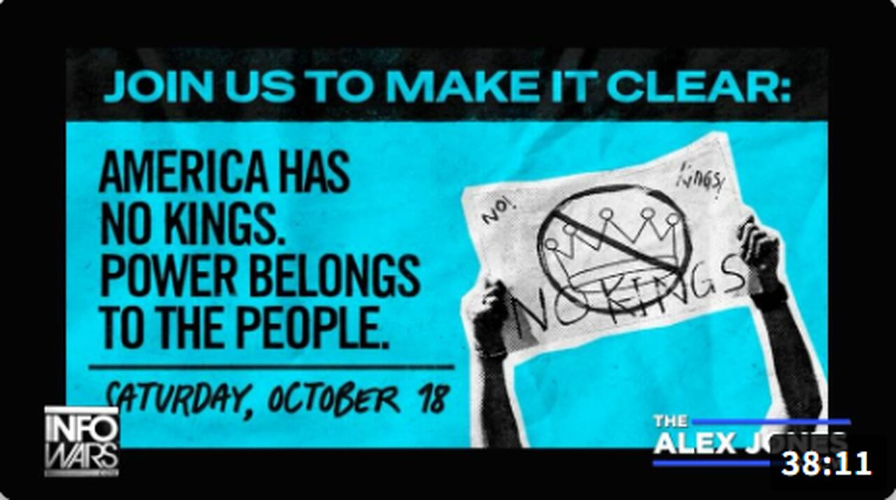 CIVIL WAR ALERT! Schumer Pledges To Keep Govt Closed Until Oct 18 To Supercharge Nationwide “No Kings” ANTIFA Uprising