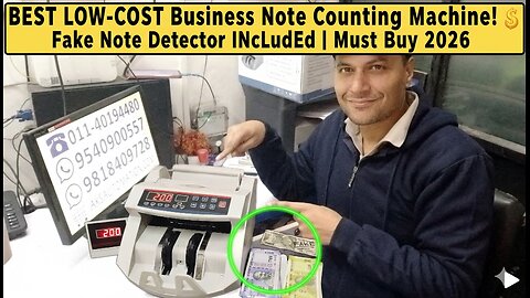 Buy Note Counting Machine in Uttam Nagar Delhi | Cash Counting Machine Dealers